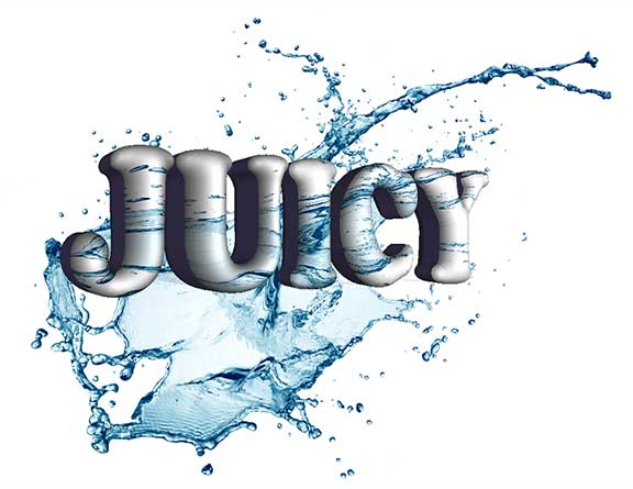 An image describing the word Juicy